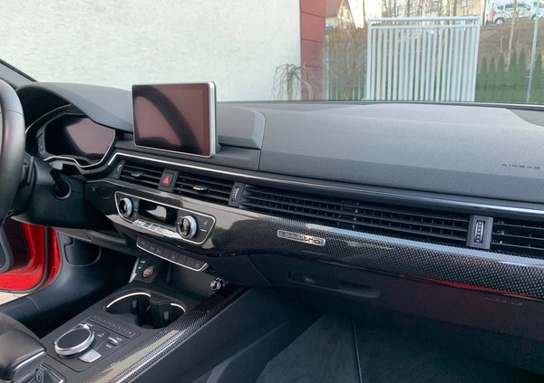 Audi S5 cena 179000 przebieg: 50000, rok produkcji 2017 z Kraków małe 232